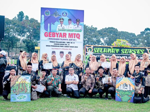 Siswa/i SMK Swasta Satrya Budi 1 Perdagangan Raih Prestasi Gemilang di GEBYAR MTQ 2023