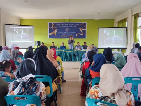 Pengumuman Kelulusan Kelas XII SMK Swasta Satrya Budi 1 Perdagangan Tahun Pelajaran 2023/2024 Pengumuman Kelulusan Kelas XII SMK Swasta Satrya Budi 1 Perdagangan Tahun Pelajaran 2023/2024