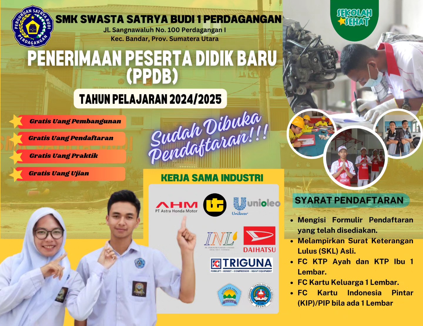 Pendaftaran Peserta Didik Baru (PPDB) Telah Dibuka! Pendaftaran Peserta Didik Baru (PPDB) Telah Dibuka!