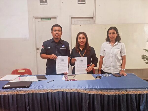 MoU Kerjasama antara SMK Swasta Satrya Budi 1 Perdagangan dengan UPTD. Puskesmas Perdagangan
