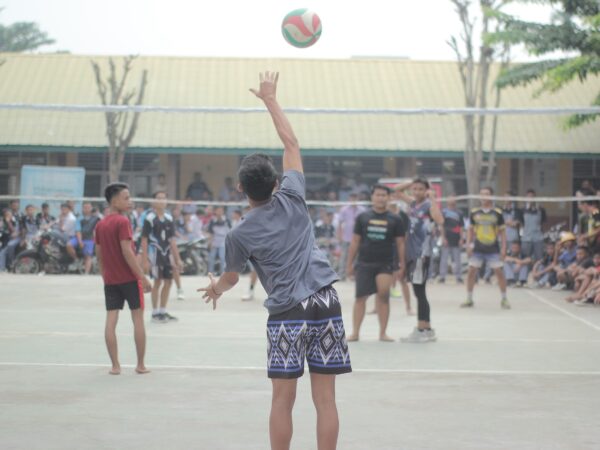 Dokumentasi Perlombaan Bola Volly Dalam Memeriahkan Hari Ulang Tahun Republik Indonesia Ke-79