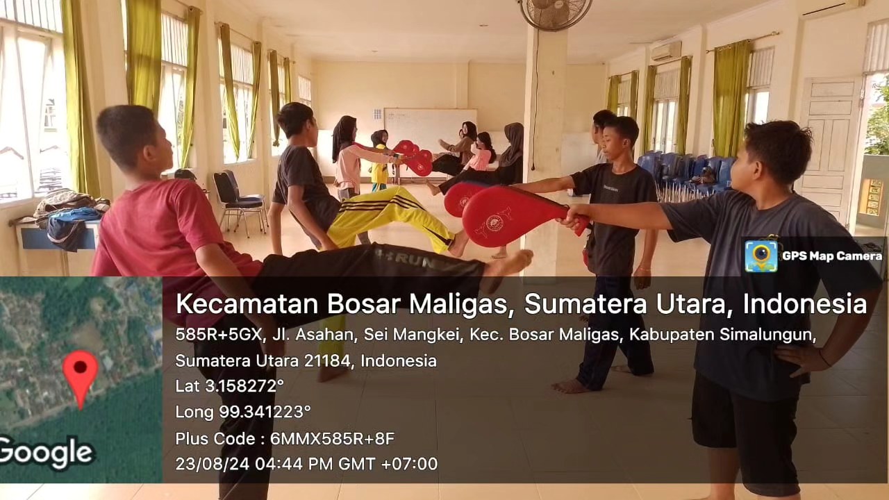 Ekstrakurikuler Olahraga Beladiri Taekwondo SMK Swasta Satrya Budi 1 Perdagangan