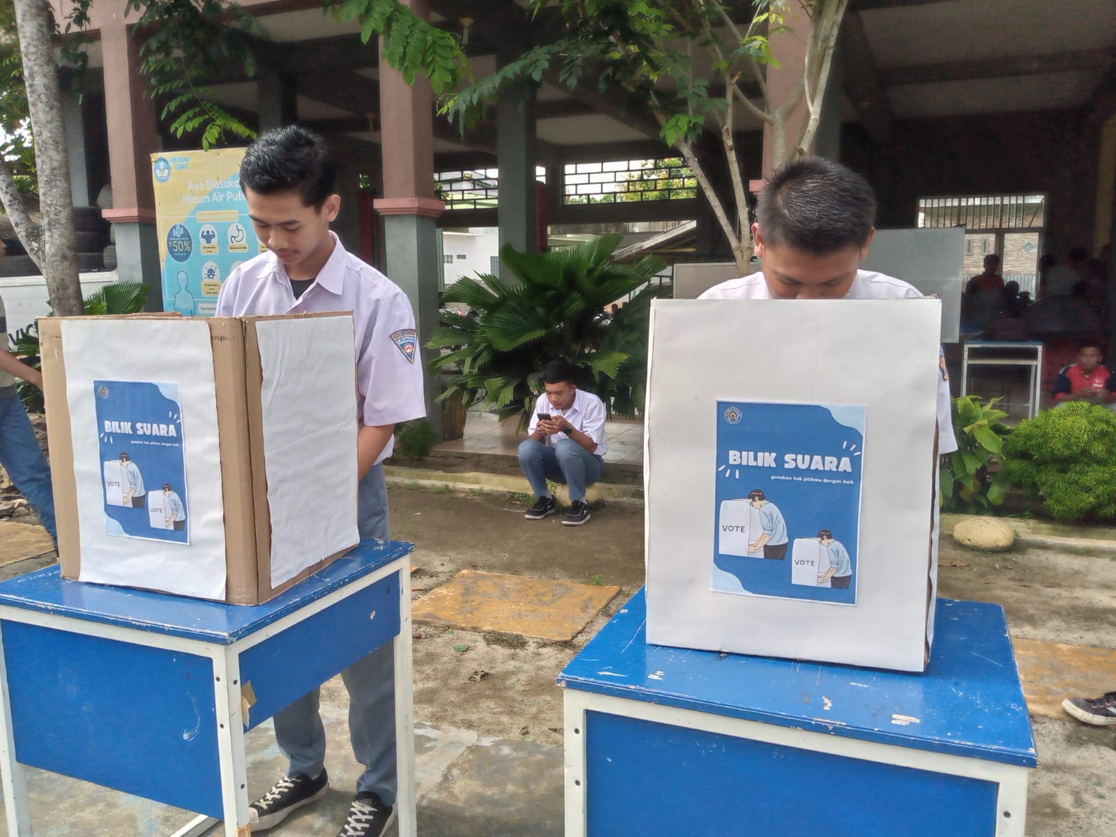 Pelaksanaan Pemilihan Ketua dan Wakil Ketua OSIS SMK Swasta Satrya Budi 1 Perdagangan Periode 2024/2025