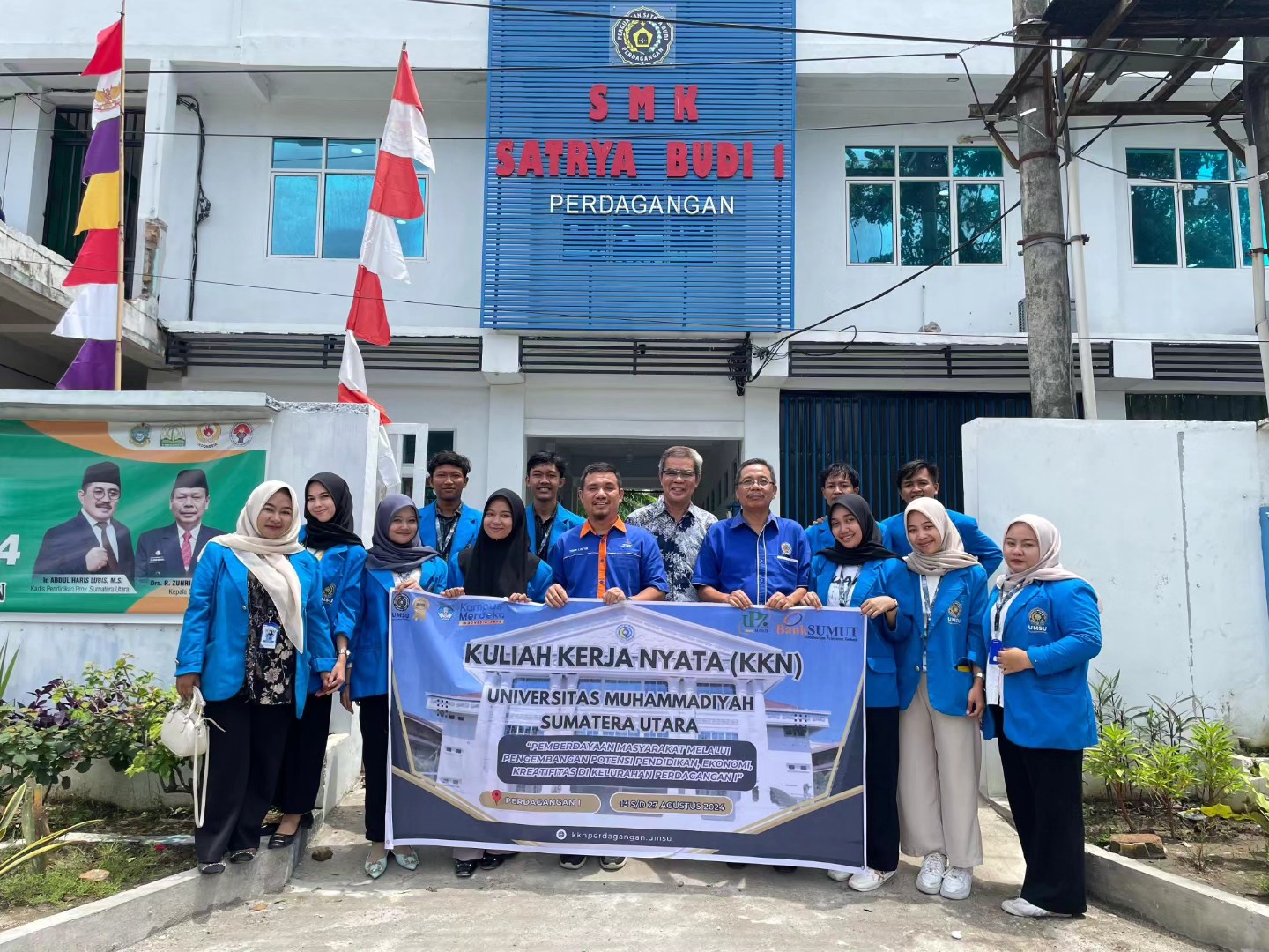 Kuliah Kerja Nyata (KKN) Universitas Muhammadiyah Sumatera Utara (UMSU) di SMK Swasta Satrya Budi 1 Perdagangan Kuliah Kerja Nyata (KKN) Universitas Muhammadiyah Sumatera Utara (UMSU) di SMK Swasta Satrya Budi 1 Perdagangan