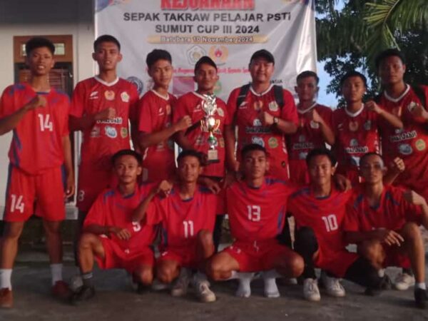 Atlet Sepak Takraw SMK Satrya Budi 1 Perdagangan Berprestasi di Kejuaraan Pelajar Zona 2 PSTI SUMUT Cup III 2024