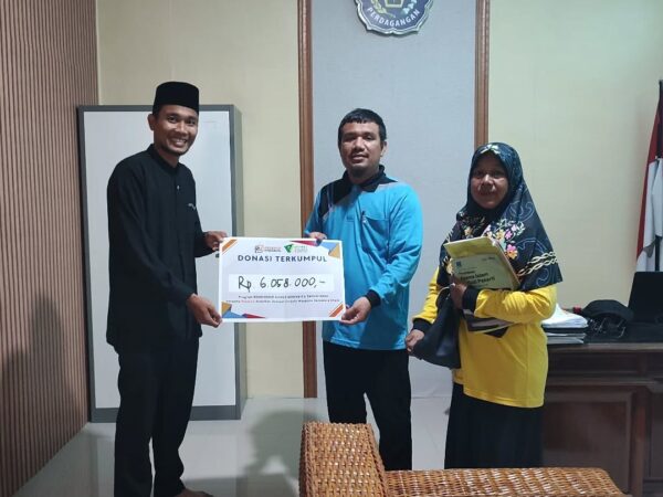 SMK Swasta Satrya Budi 1 Perdagangan Kumpulkan Donasi Rp 6.058.000 untuk Program Kemanusiaan