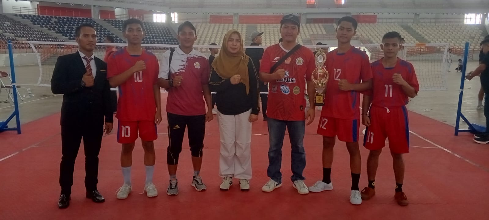 Feb 2025 SMK Satrya Budi 1 Perdagangan Torehkan Prestasi di Kejuaraan Sepak Takraw Pelajar Sumut 2025