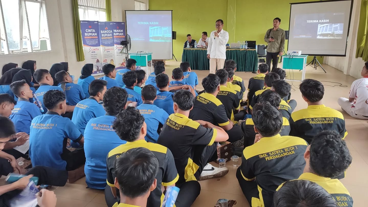 Sosialisasi Bank Indonesia: Cinta, Bangga, dan Paham Rupiah di SMK Satrya Budi 1 Perdagangan Sosialisasi Bank Indonesia: Cinta, Bangga, dan Paham Rupiah di SMK Satrya Budi 1 Perdagangan
