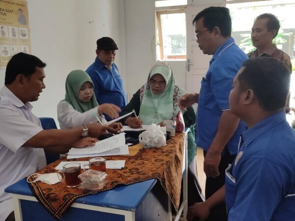 UPTD Puskesmas Perdagangan Lakukan Skrining Kebugaran Jasmani kepada Guru SMK Swasta Satrya Budi 1 Perdagangan
