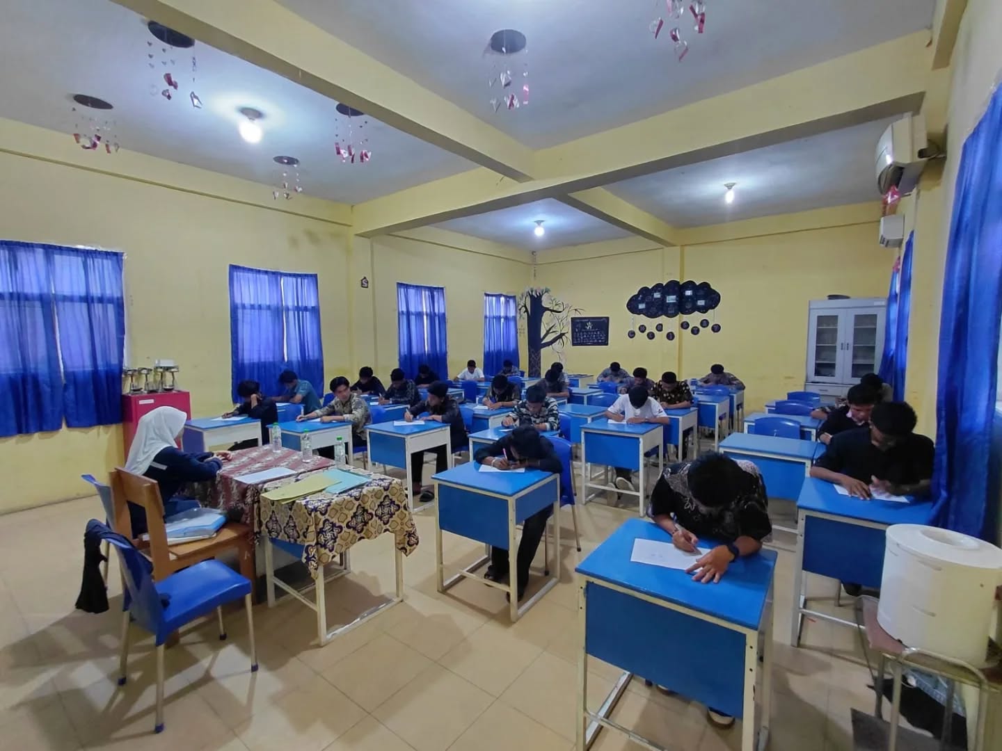 SMK Swasta Satrya Budi 1 Perdagangan Fasilitasi Seleksi Pelatihan Service AC Batch 2 dari PT. UOI