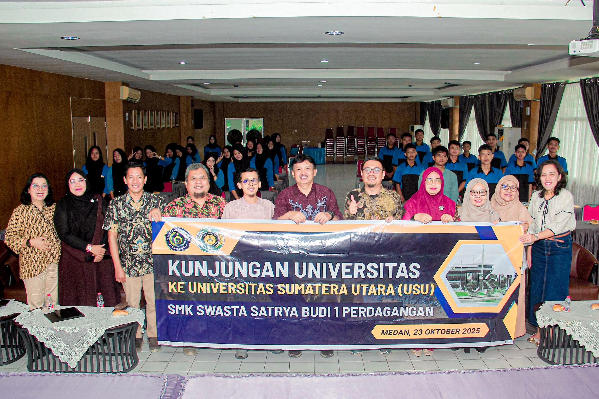 SMK Swasta Satrya Budi 1 Perdagangan Lakukan Kunjungan Edukasi ke Universitas Sumatera Utara SMK Swasta Satrya Budi 1 Perdagangan Lakukan Kunjungan Edukasi ke Universitas Sumatera Utara