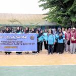 HUT Yayasan Satrya Budi Ke-69 gerak jalan santai Perguruan Satrya Budi Perdagangan